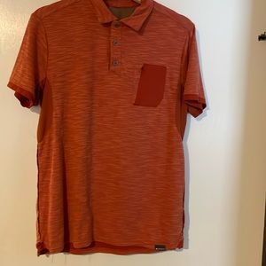 Men’s breathable dress athletic shirt.